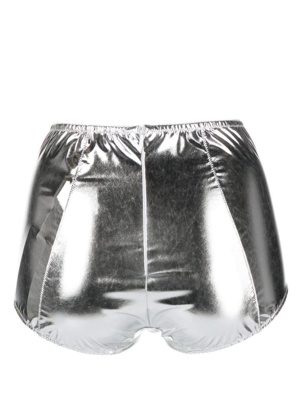 Dolce & Gabbana X Kim Kardashian Silver-Tone Metallic Boxers | Browns Panties