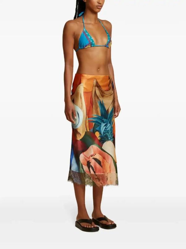 Donde Esteban Salpicon Midi Skirt | Browns Full Skirts