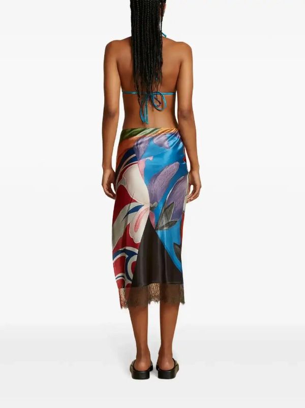 Donde Esteban Salpicon Midi Skirt | Browns Full Skirts