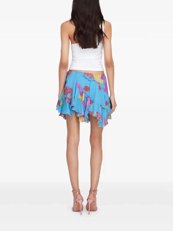 Donde Esteban X Valentino Cortazar Cielo Mini Skirt | Browns Asymmetric & Draped Skirts