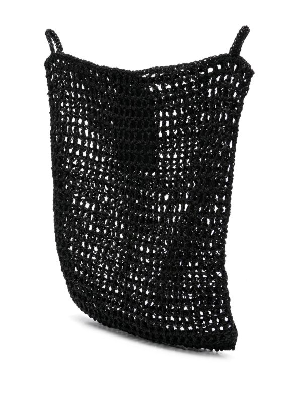 DRAGON DIFFUSION Black Interwoven Shoulder Bag | Browns Shoulder Bags