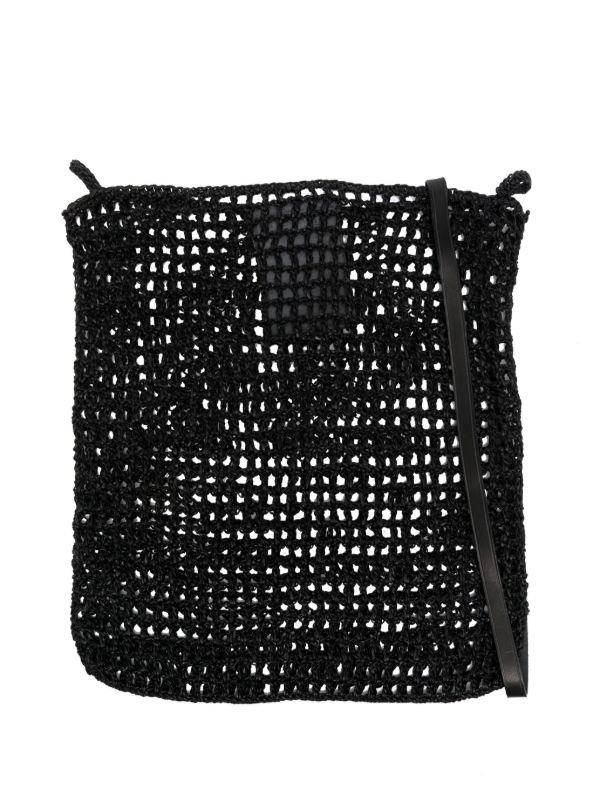 DRAGON DIFFUSION Black Interwoven Shoulder Bag | Browns Shoulder Bags