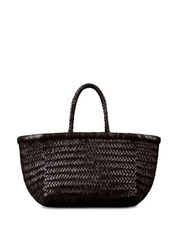 DRAGON DIFFUSION Woven Basket Bag | Browns Tote Bags