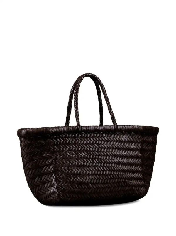 DRAGON DIFFUSION Woven Basket Bag | Browns Tote Bags