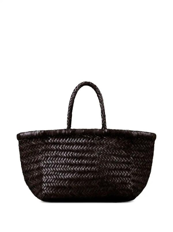 DRAGON DIFFUSION Woven Basket Bag | Browns Tote Bags