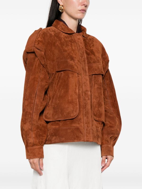 Ducie Frida Suede Jacket | Browns Leather Jackets