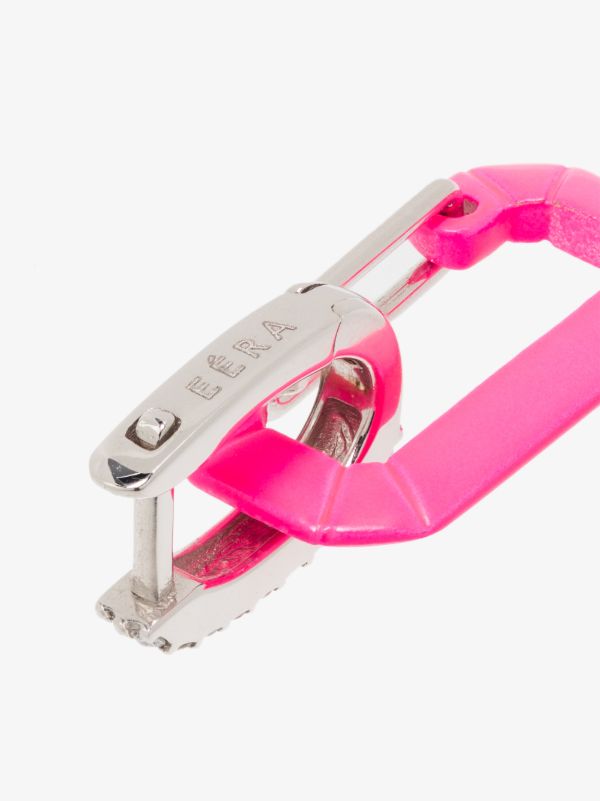 EÉRA 18K White Gold And Pink Chiara Small Diamond Earring | Browns Fine Earrings