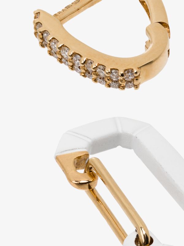 EÉRA 18K Yellow Gold Chiara Small Diamond Earring | Browns Fine Earrings