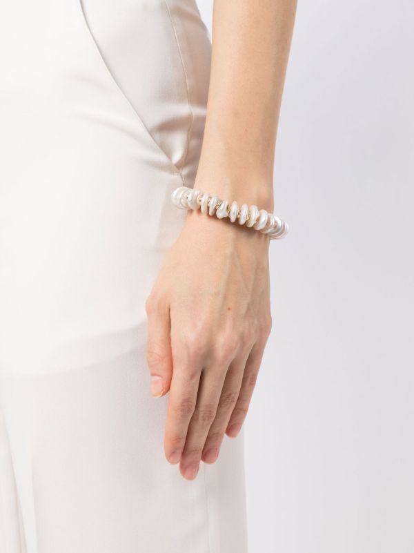 éliou Gold-Plated Elke Pearl Bracelet | Browns Bracelets