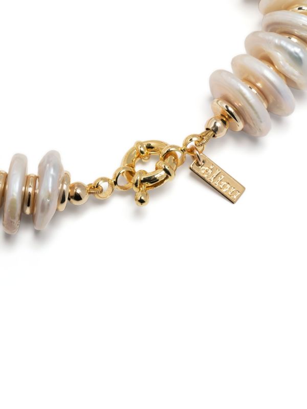 éliou Gold-Plated Elke Pearl Bracelet | Browns Bracelets
