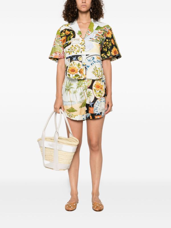 FARM Rio Latin Trip Scarves Shorts | Browns Short & Mini Shorts