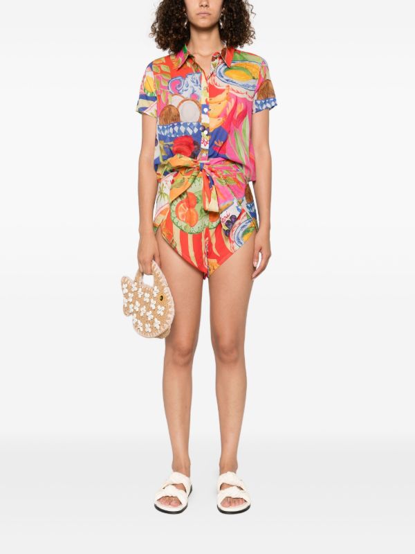 FARM Rio Summer Picnic Shorts | Browns Short & Mini Shorts