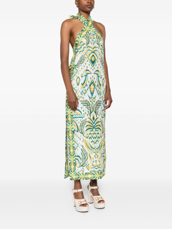 FARM Rio Tropical Tapestry Maxi Dress | Browns Day Dresses