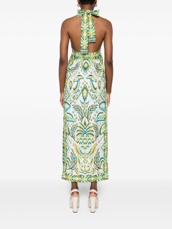 FARM Rio Tropical Tapestry Maxi Dress | Browns Day Dresses