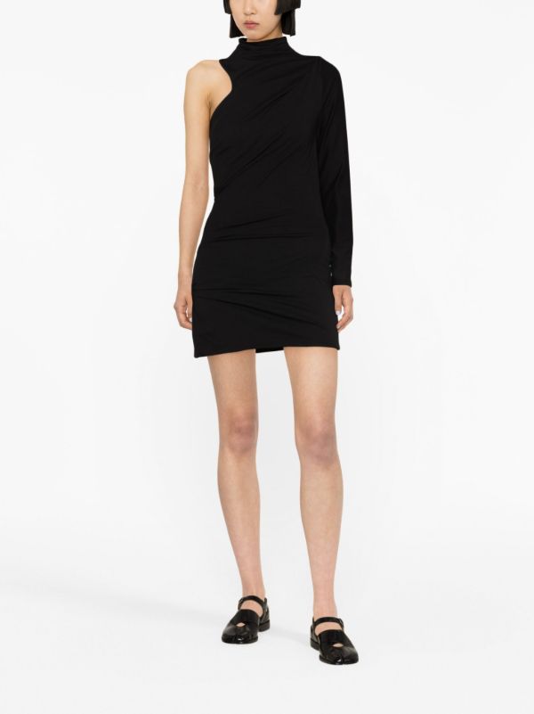 FEBEN Black Dali Cotton Mini Dress | Browns Day Dresses