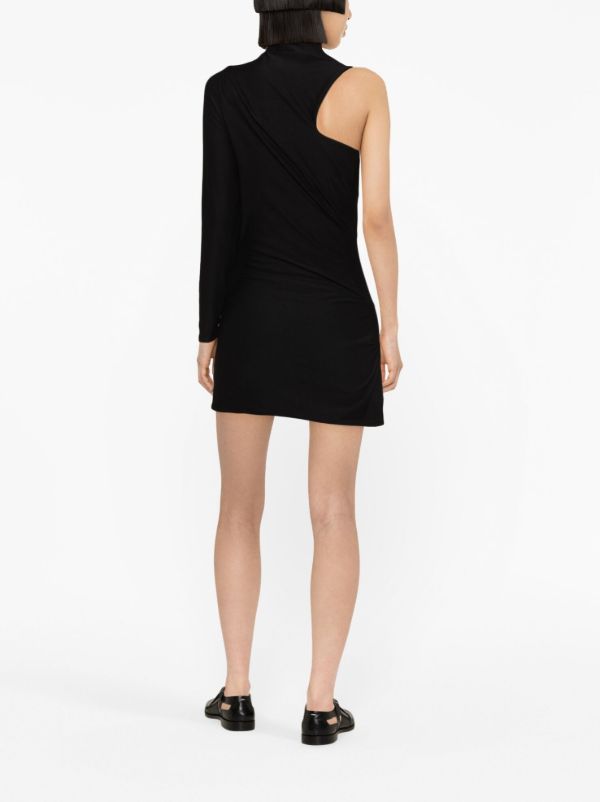 FEBEN Black Dali Cotton Mini Dress | Browns Day Dresses
