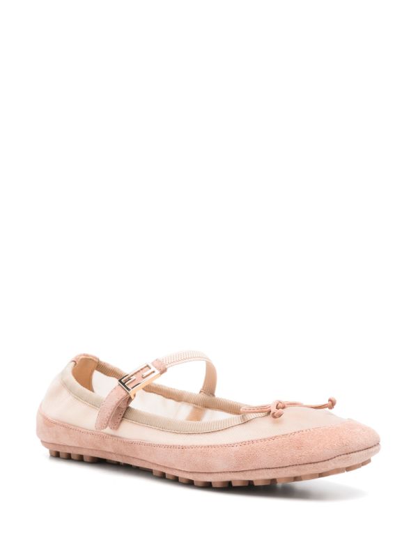 FENDI Baguette Ballet Flats | Browns Ballerina Shoes