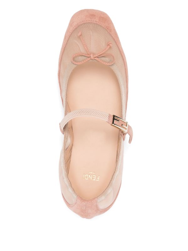 FENDI Baguette Ballet Flats | Browns Ballerina Shoes