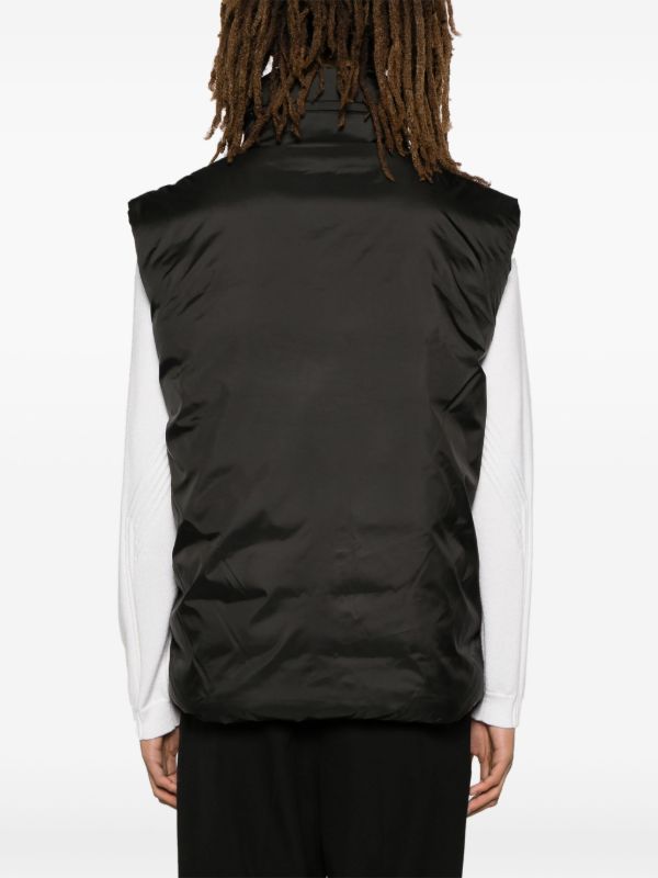 FENDI Black Reversible Padded Gilet | Browns Performance Gilets