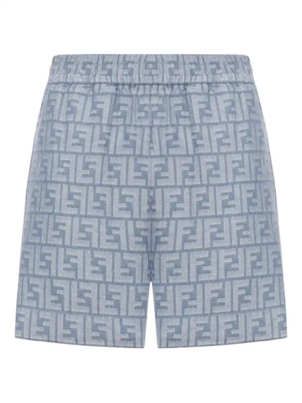 FENDI FF-monogram Shorts | Browns Knee-Length Shorts