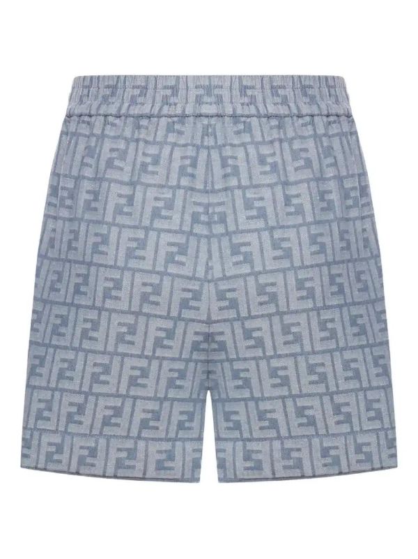 FENDI FF-monogram Shorts | Browns Knee-Length Shorts