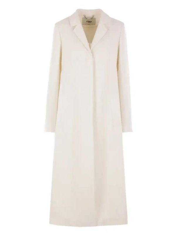 FENDI linen coat | Browns Single Breasted Coats