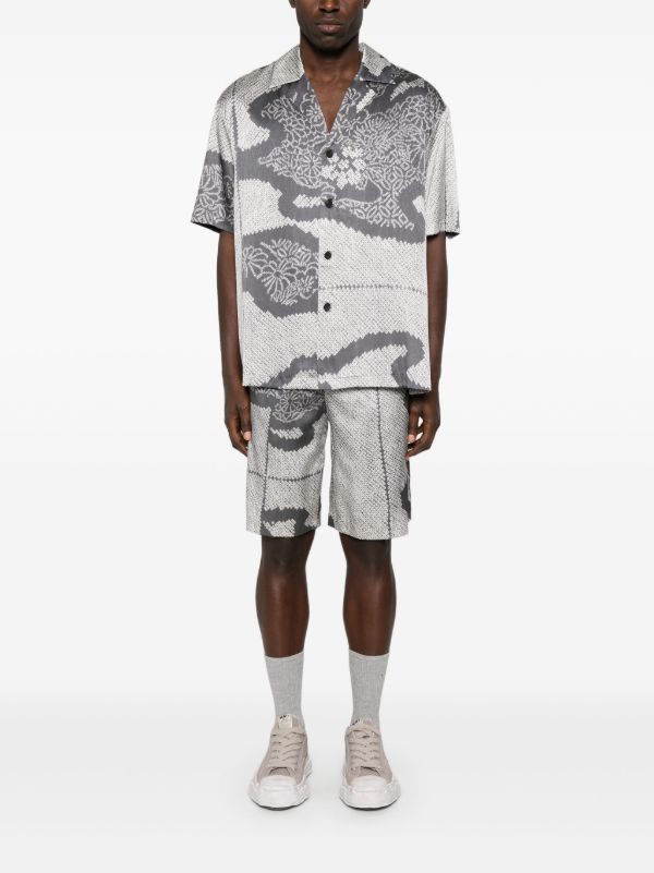Feng Chen Wang Graphic-Print Shorts | Browns Deck Shorts