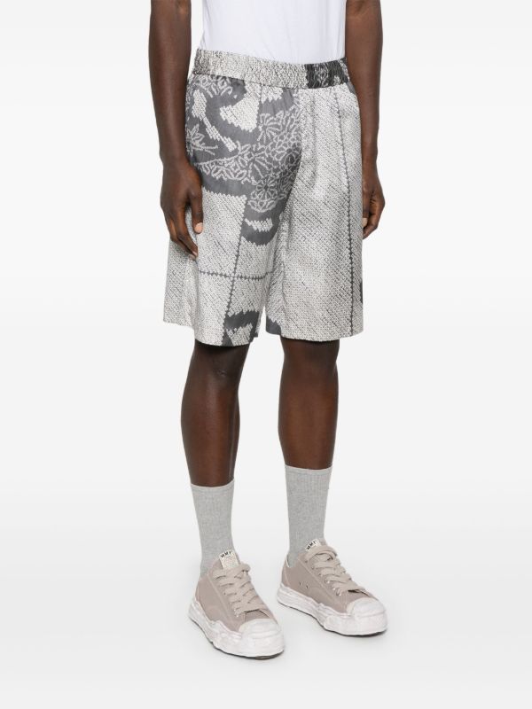 Feng Chen Wang Graphic-Print Shorts | Browns Deck Shorts