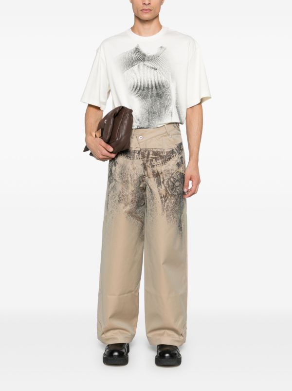 Feng Chen Wang Graphic Print T-shirt | Browns T-Shirts