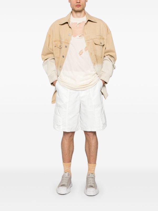 Feng Chen Wang Knee-length Cargo Shorts | Browns Cargo Shorts