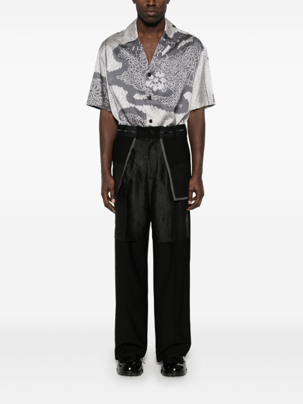 Feng Chen Wang Straight-Leg Trousers | Browns Regular-Fit & Straight Leg Pants