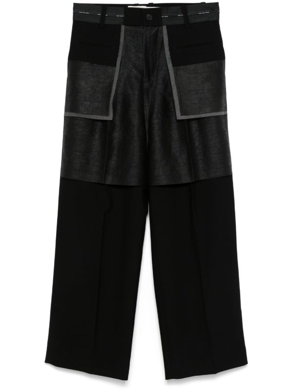 Feng Chen Wang Straight-Leg Trousers | Browns Regular-Fit & Straight Leg Pants
