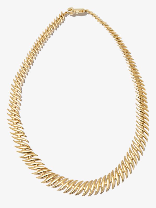Fernando Jorge 18K Yellow Gold Flame Small Necklace | Browns Fine Necklaces