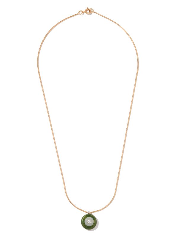 Fernando Jorge 18K Yellow Gold Signal Pendant Necklace | Browns Fine Necklaces