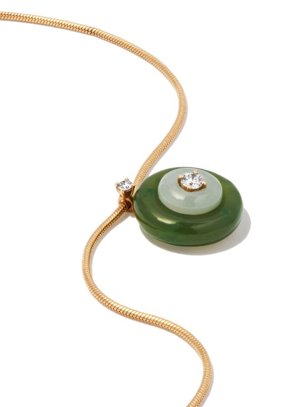 Fernando Jorge 18K Yellow Gold Signal Pendant Necklace | Browns Fine Necklaces