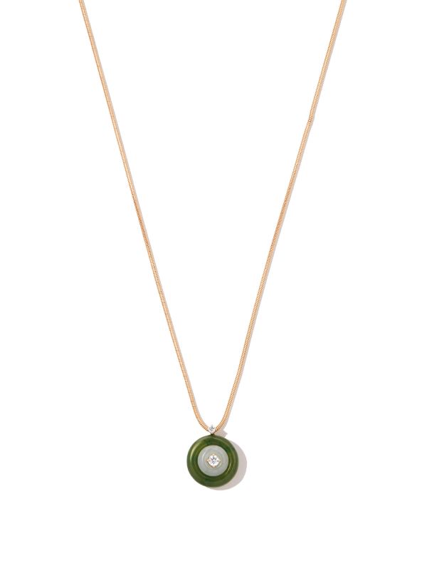 Fernando Jorge 18K yellow gold Signal pendant necklace | Browns Fine Necklaces