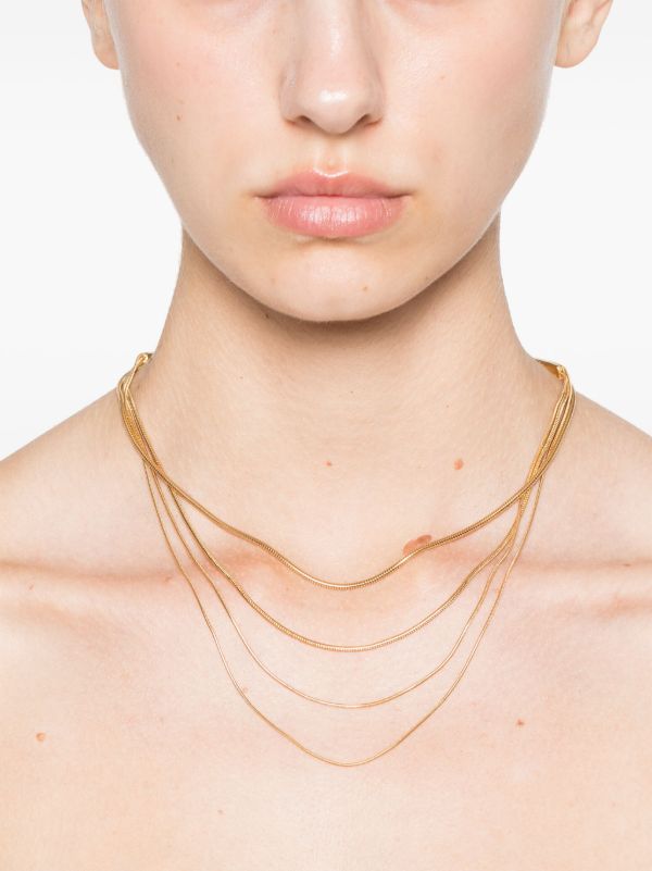 Fernando Jorge 18kt Yellow Gold Multi-Chain Necklace | Browns Fine Necklaces