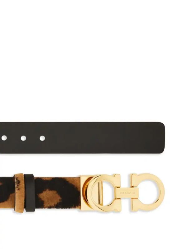 Ferragamo Adjustable Gancini Belt | Browns Belts