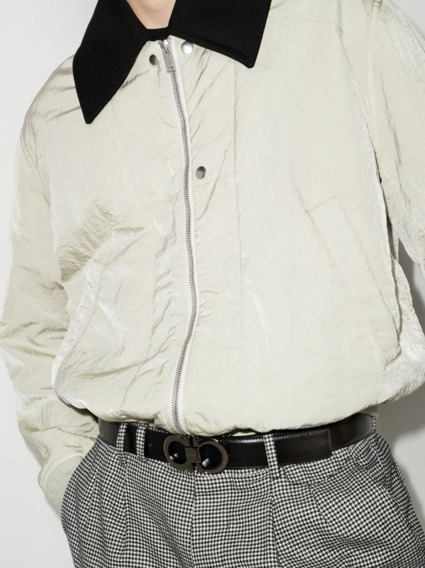 Ferragamo Black And Brown Gancini Reversible Leather Belt | Browns Belts