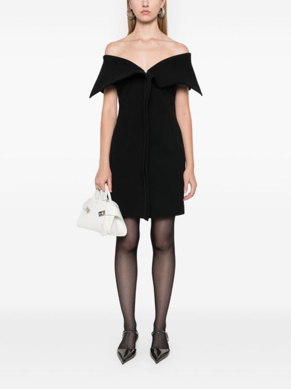 Ferragamo Black Gabardine Sleeveless Jacket | Browns Cocktail & Party Dresses