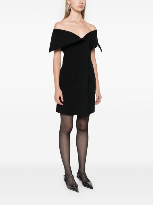 Ferragamo Black Gabardine Sleeveless Jacket | Browns Cocktail & Party Dresses