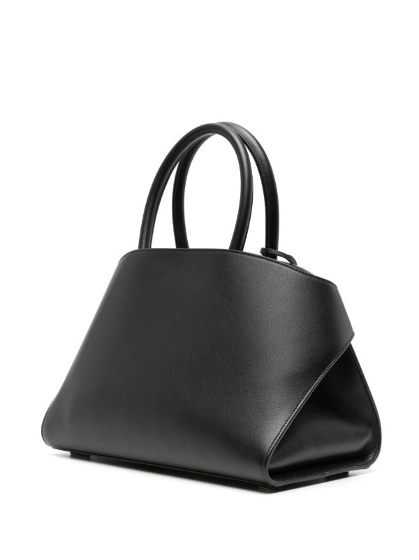 Ferragamo Black Hug Leather Tote Bag | Browns Tote Bags