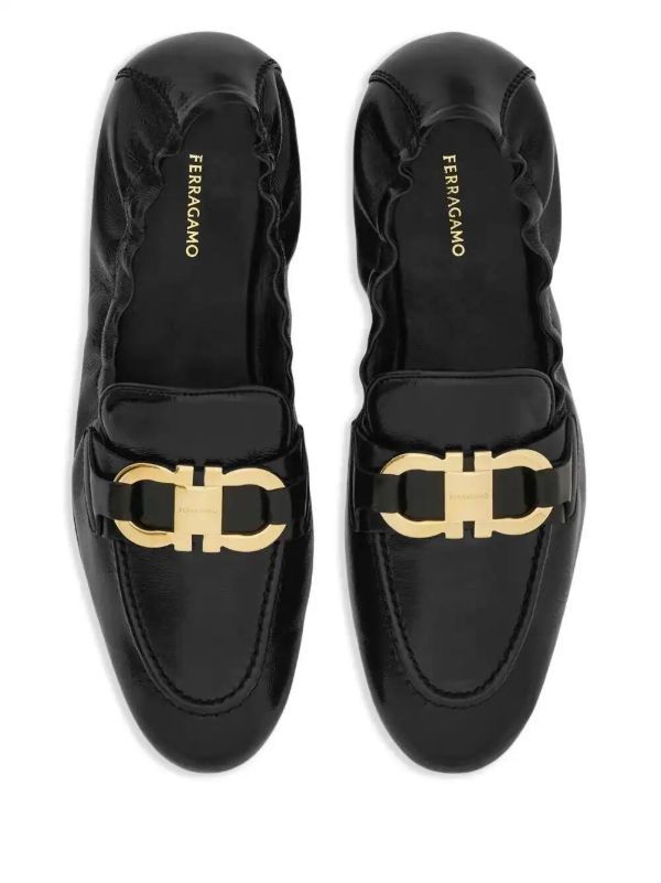 Ferragamo Elasticated-Trim Loafers | Browns Loafers
