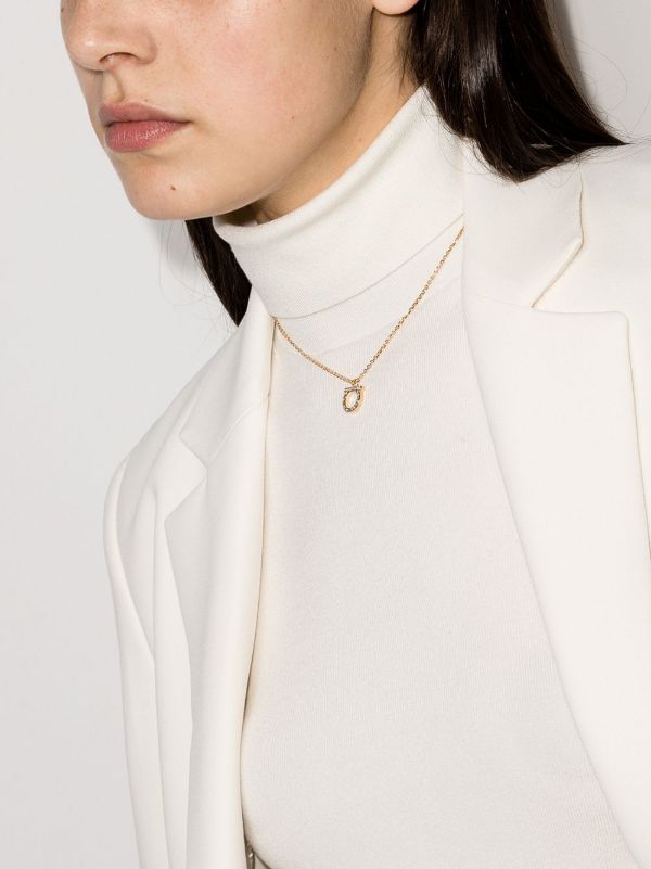 Ferragamo Gancini Crystals Necklace | Browns Necklaces