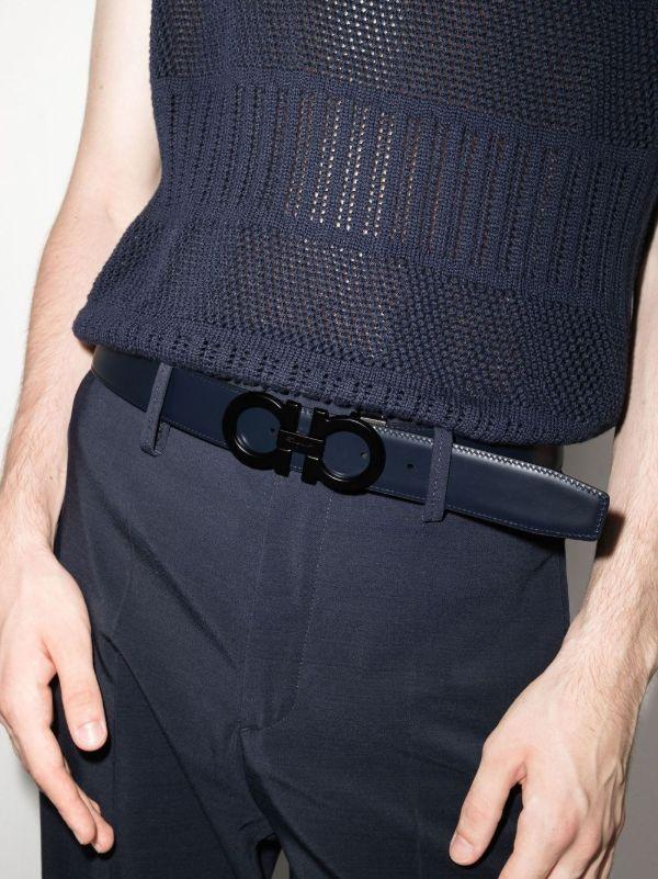 Ferragamo Gancini Reversible Belt | Browns Belts
