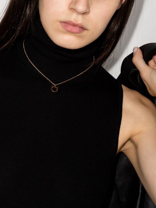 Ferragamo Large Gancini Pendant Necklace | Browns Necklaces