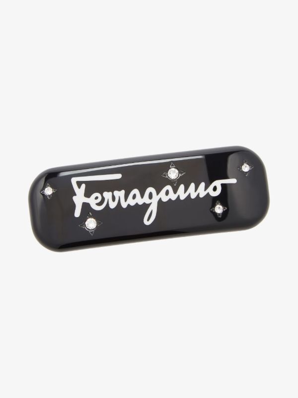 Ferragamo logo-print hair clip | Browns Hair Accessories