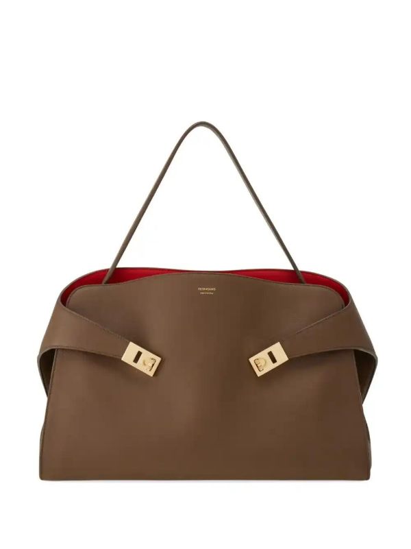 Ferragamo Medium Hug Shoulder Bag | Browns Shoulder Bags
