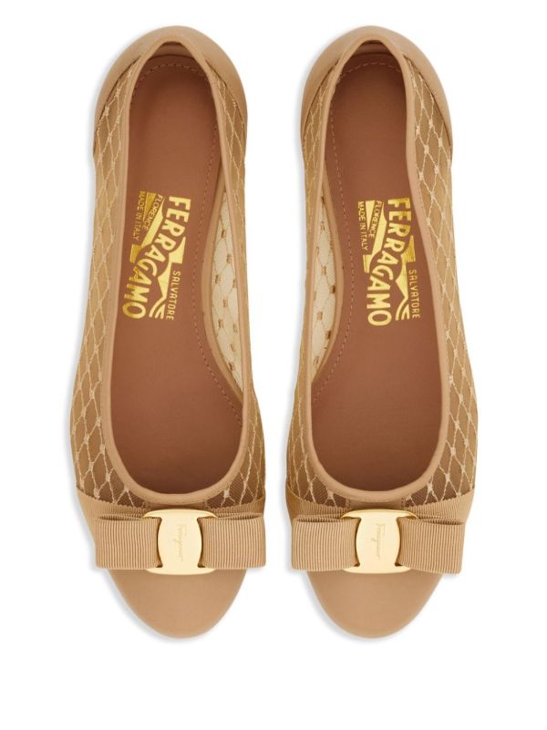 Ferragamo Varina Ballet Flats | Browns Ballerina Shoes