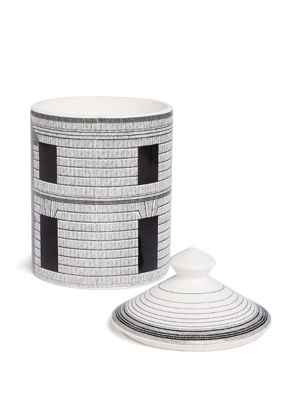 Fornasetti Black Architettura Immaginazione Scented Candle | Browns Candles